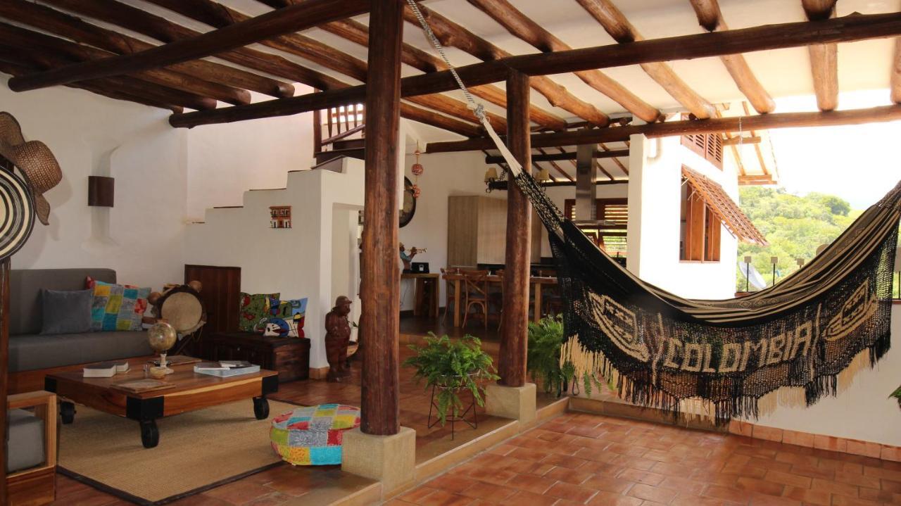 Casaneral_Barichara Villa Buitenkant foto