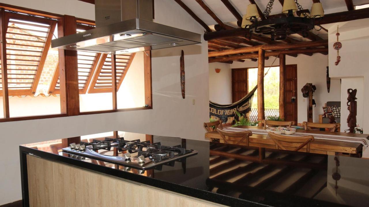 Casaneral_Barichara Villa Buitenkant foto